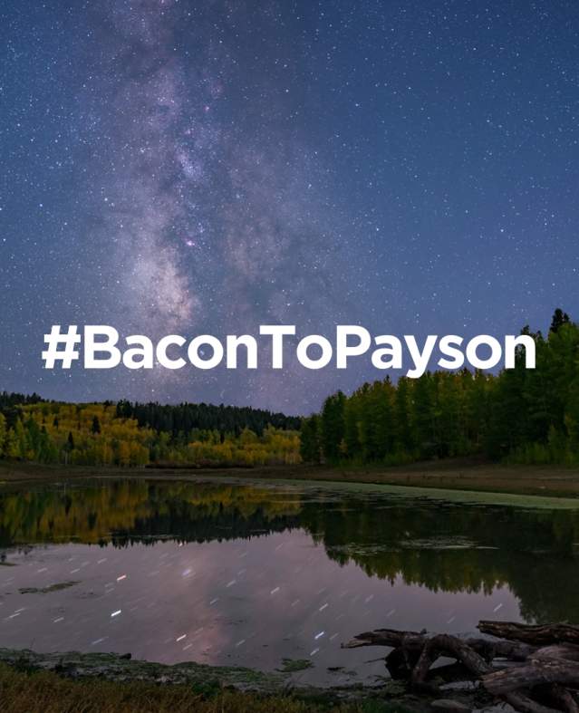 bacon to payson