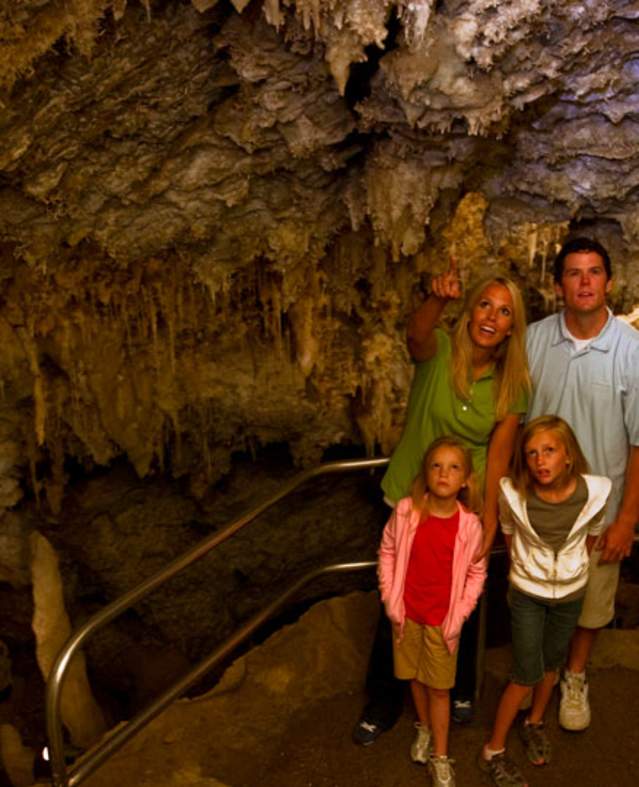 Timpanogos Cave with a Family