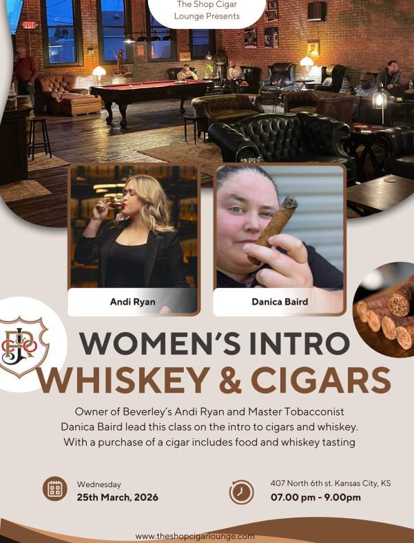 Women's Intro Whiskey & Cigars