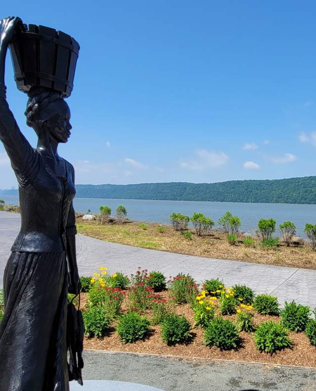 Cropped Enslaved Africans' Rain Garden