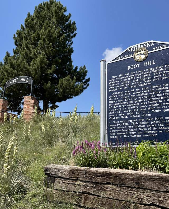 Boot Hill Historical Marker