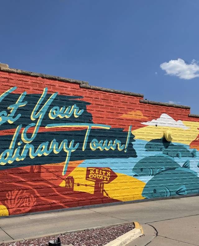 Not Your Ordinary Town Mural