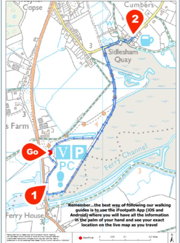 Walking Route: Pagham Harbour and Sidlesham Quay