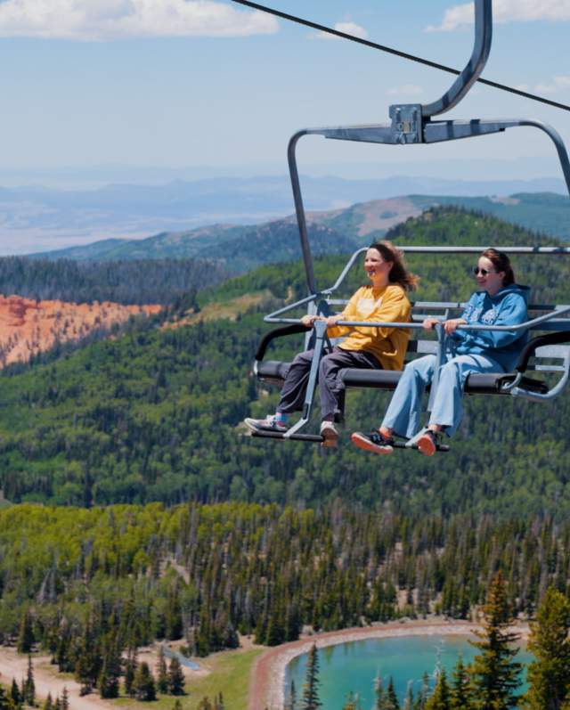 brian head resort scenic chairlift ride