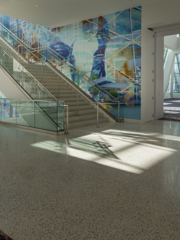 Baird Center Interior - Stairway