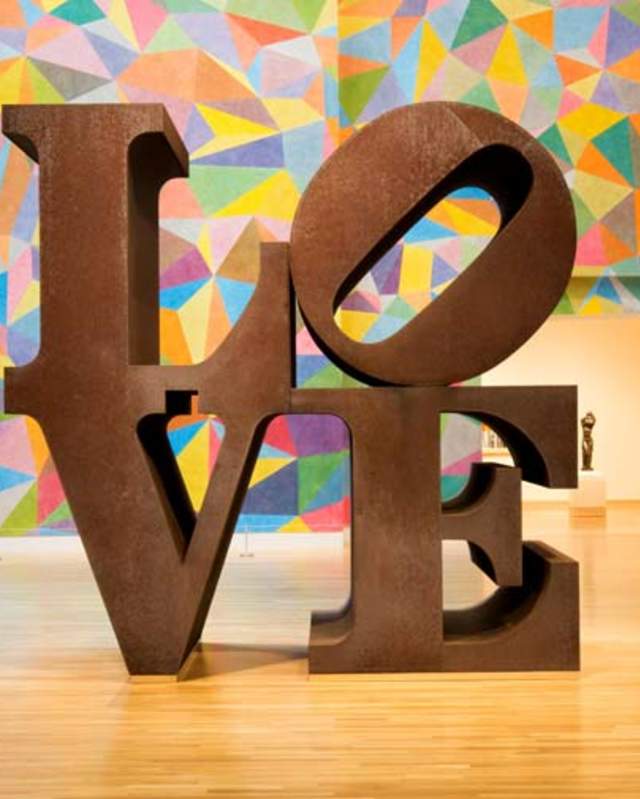 LOVE sculpture