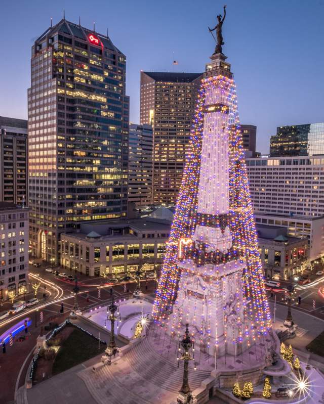 Circle of Lights sets the city aglow throughout the holiday season