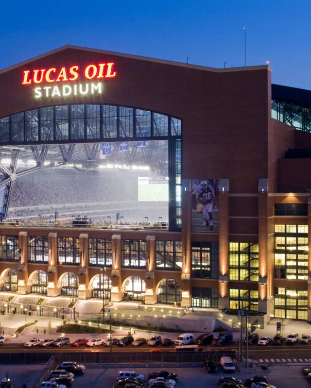 Lucas Oil Stadium is a multi-use stadium most known for hosting the Indianapolis Colts