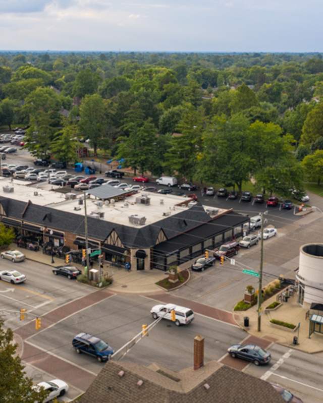 A view of Irvington, Indianapolis.