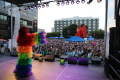 Batty Davis performing at Pride Festival 2018 at Calder Plaza in Grand Rapids