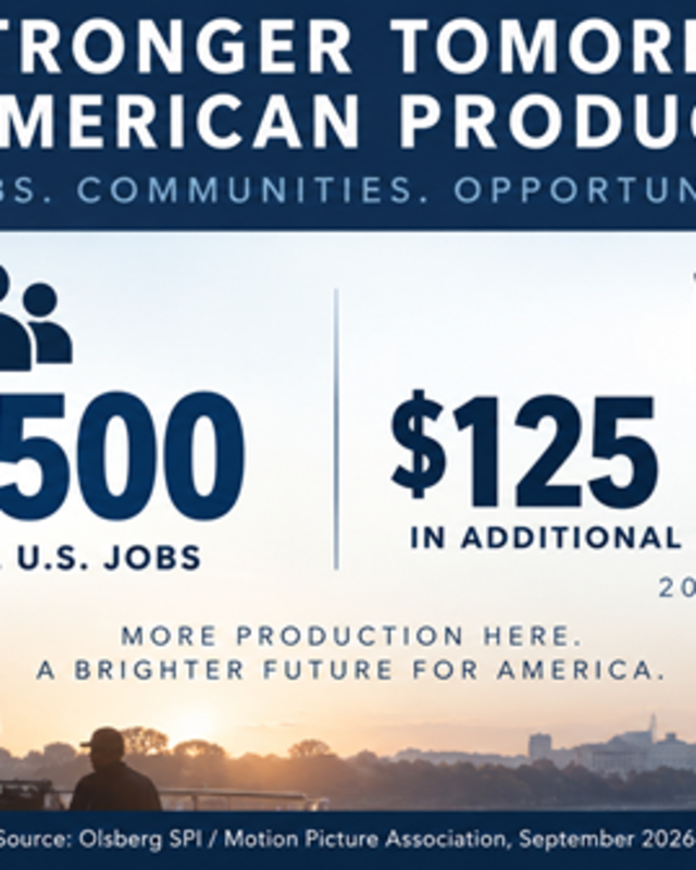 Support the Federal Film Incentive