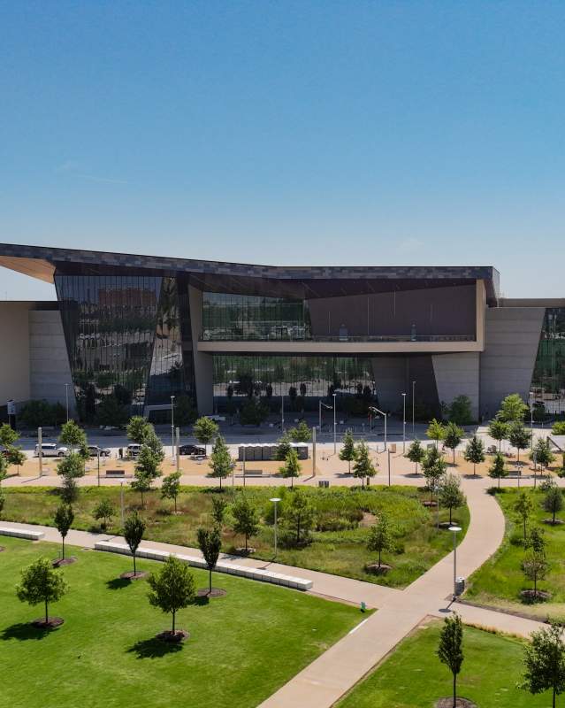Exterior of the OKC Convention Center