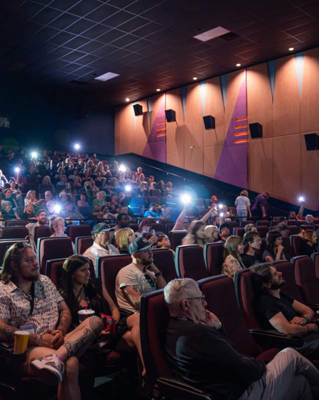 Photo of the audience at deadCenter Film Festival
