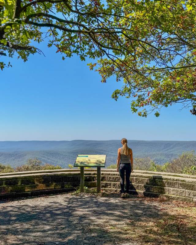 Hiking through Bedford PA