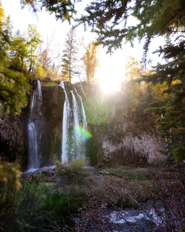 Spearfish Canyon Waterfall
