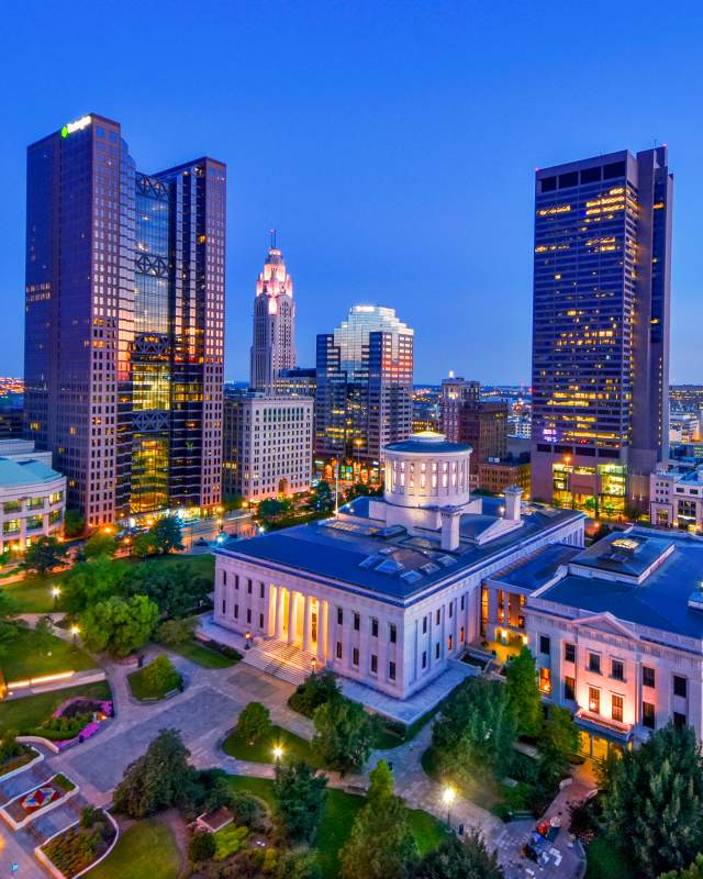 Statehouse skyline