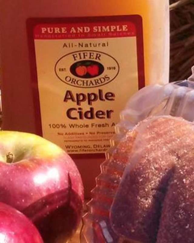 Fifer Orchards Products at Fall fest