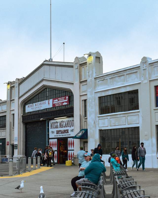 Photo of the Musee Mechanique in Fisherman's Wharf