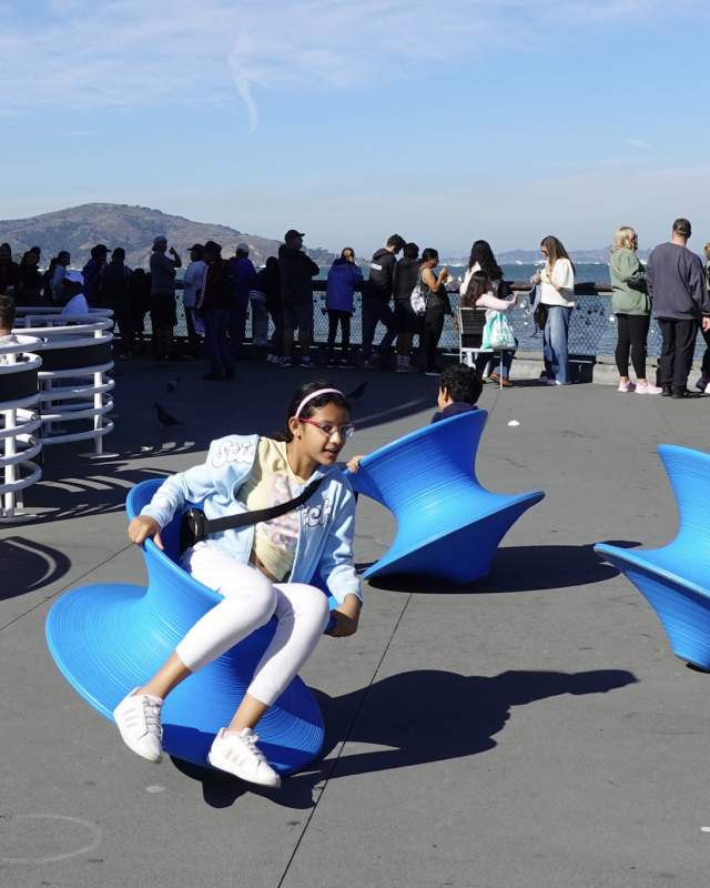 Fisherman's Wharf Promenade Spun Chairs