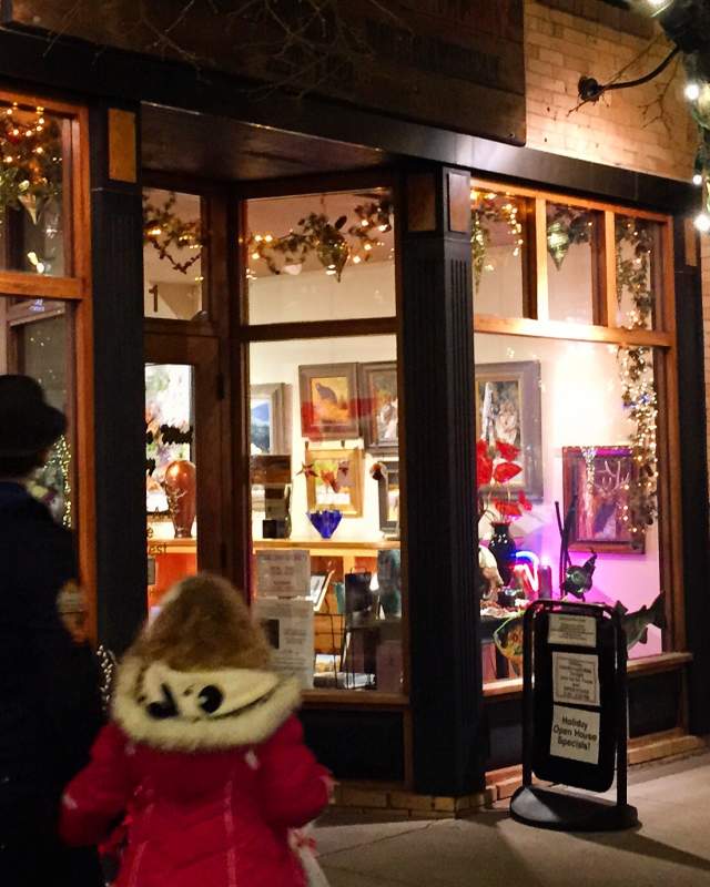 Winter in Downtown Golden