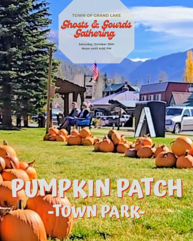 Ghosts & Gourds Pumpkin Patch poster
