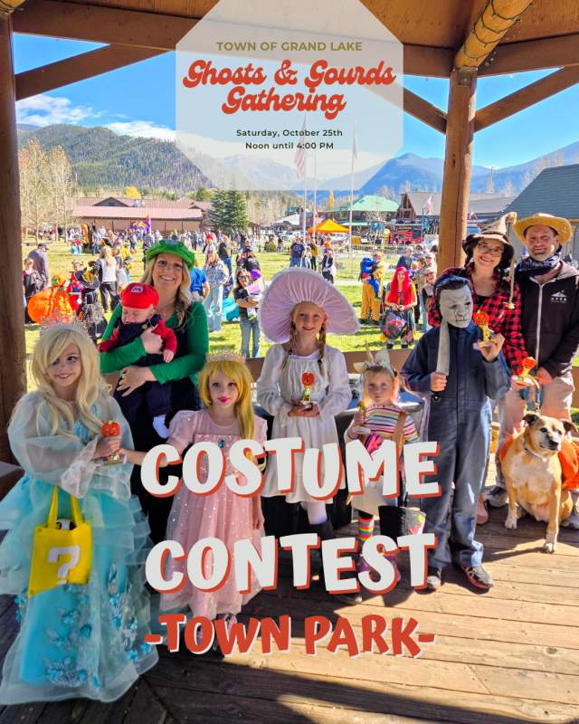 Ghosts & Gourds Costume Contest poster