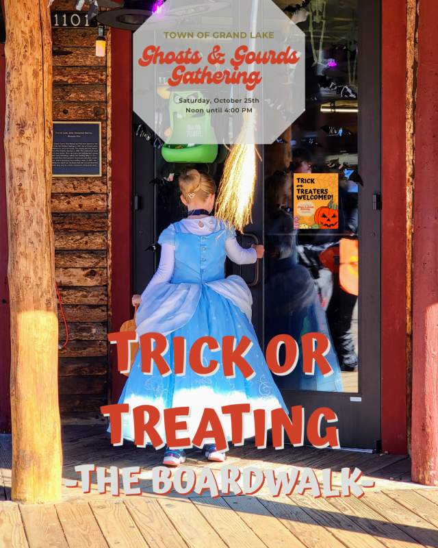 Ghosts & Gourds Trick or Treating poster