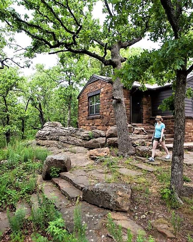 Cabins At Osage Hills State Park in Pawhuska