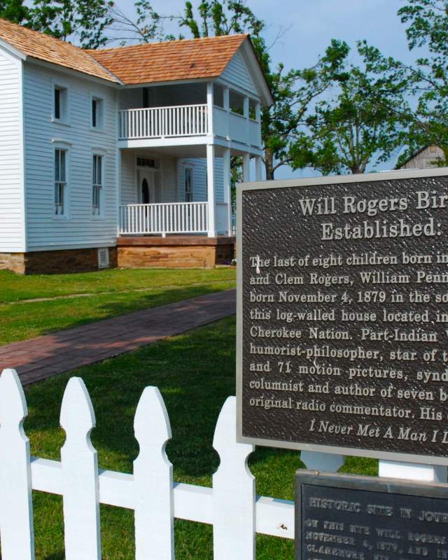 Will Rogers Birthplace Ranch in Oologah