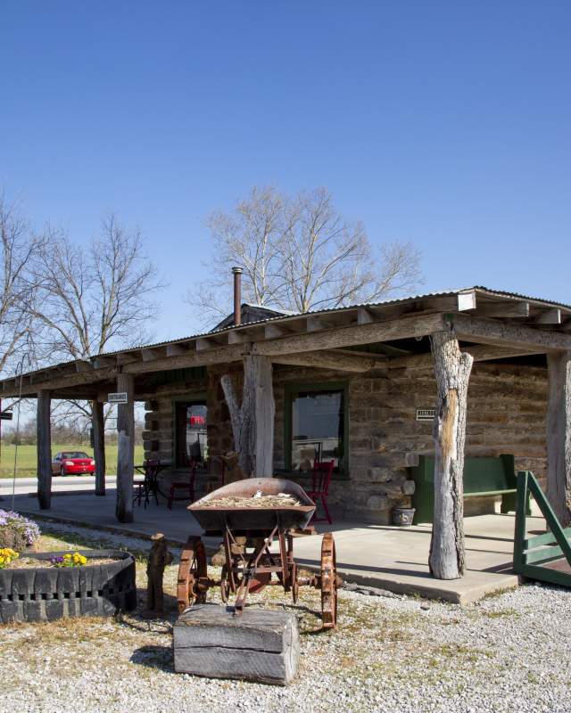 The Nut House in Verdigris