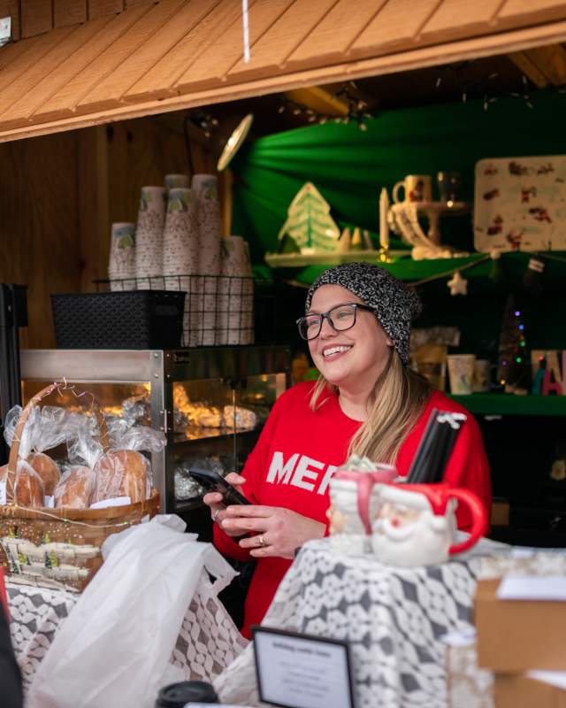 Kerstmarkt Vendor