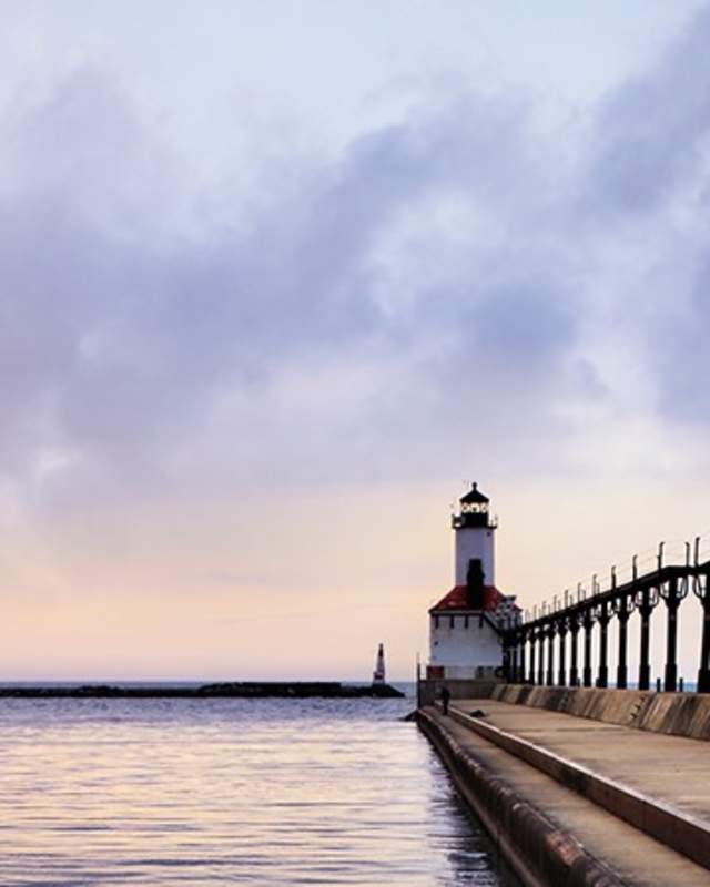 Michigan City East Pier Lighthouse