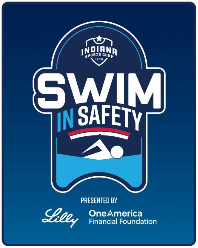 Swim IN Safety Logo (Blue Background)