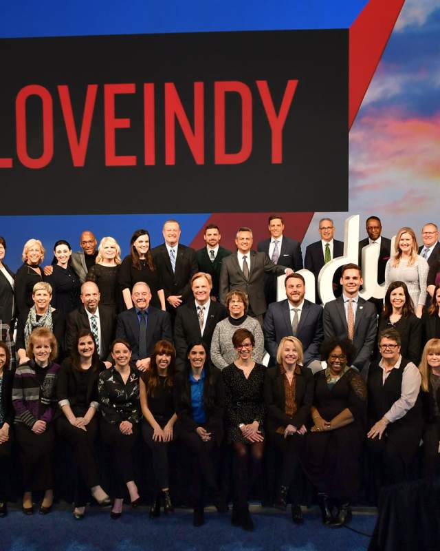 The Visit Indy team at the 2019 State of Tourism