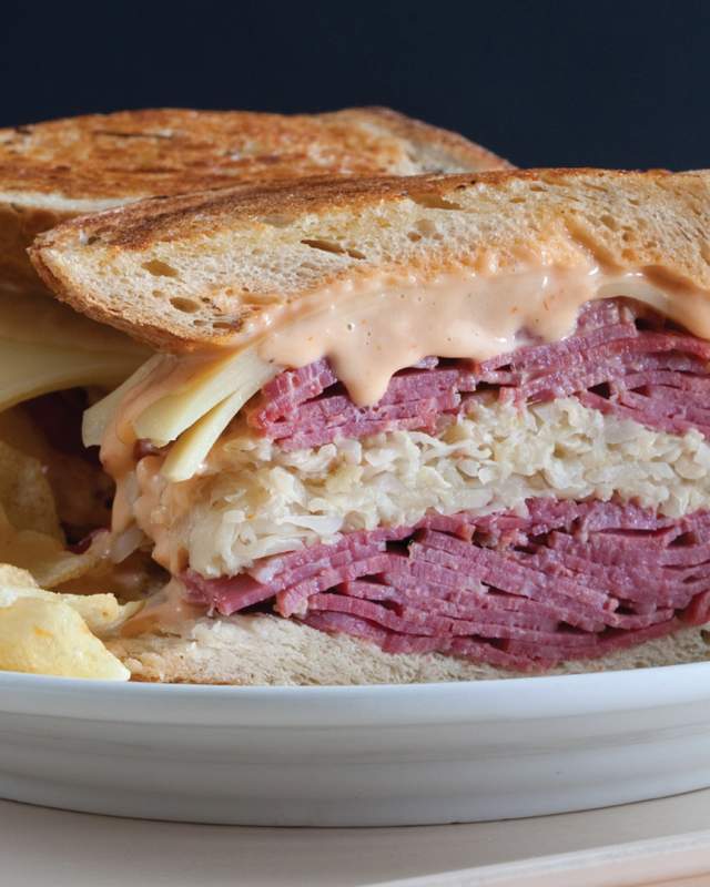 Shapiro's Deli has been an Indy staple for generations and their legendary reuben is a comforting (and filling) classic