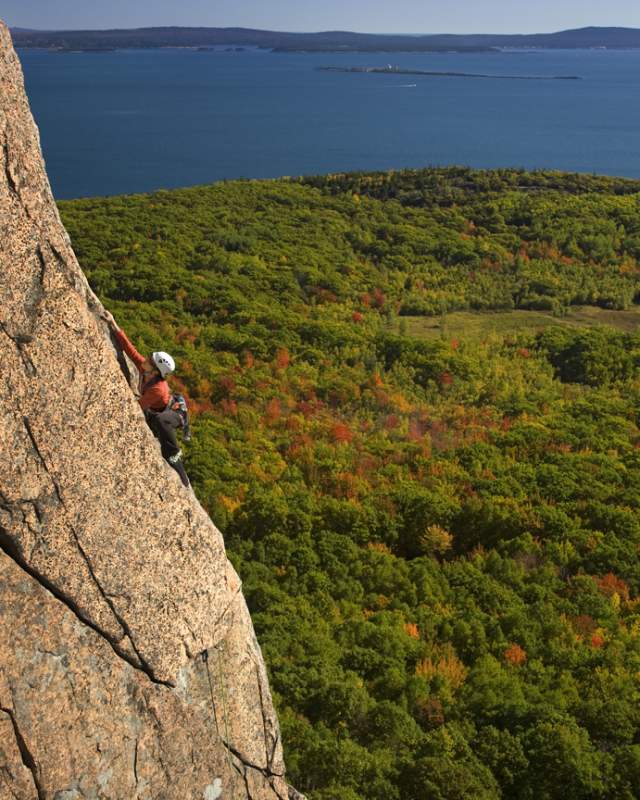 Mountain Guides Hiking Climbing Acadia National Park Maine