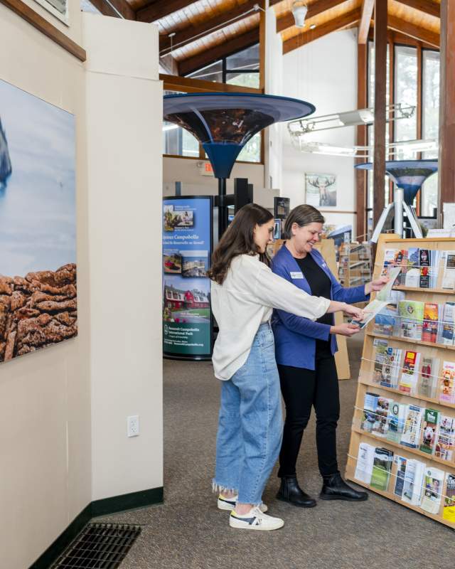 Kittery VIC brochure rack