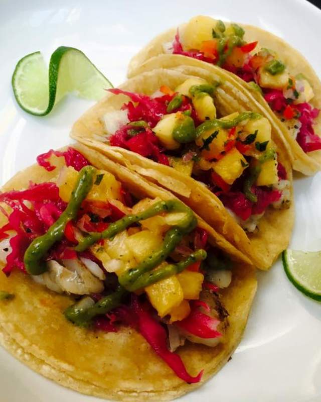 Caitlan Etchevers Fish Tacos