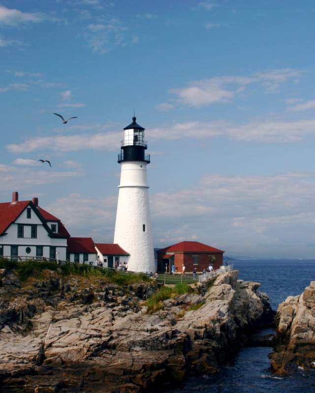 Portland Headlight lighthouse, Greater Portland Maine