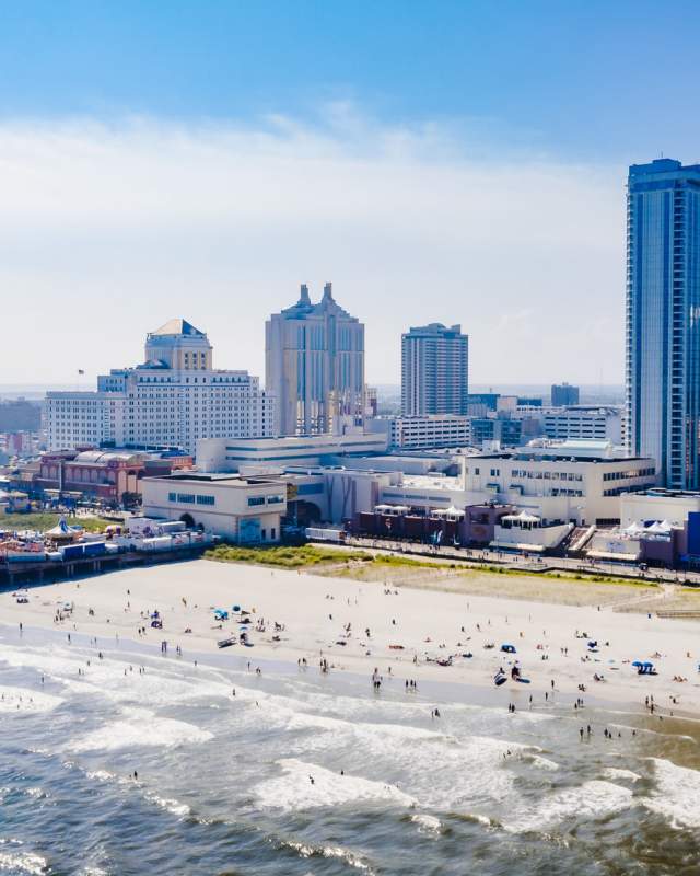 Beach-Aerial Steel Pier