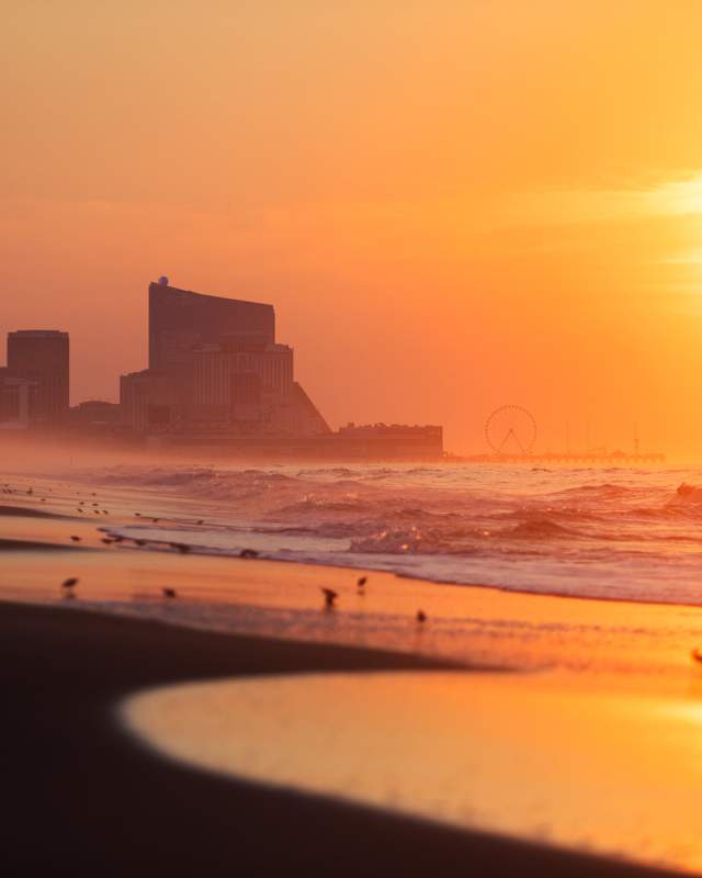 Skyline-Beach Sunrise