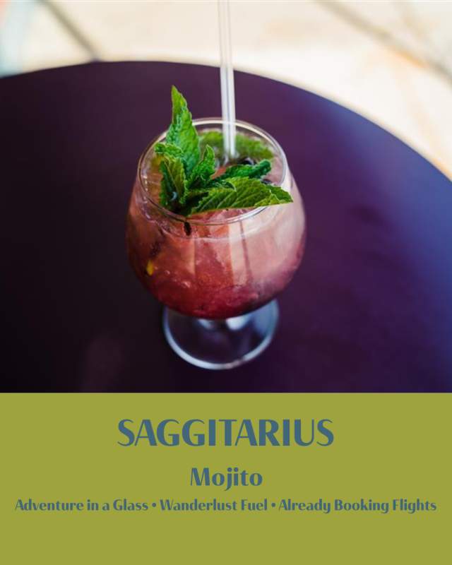 New Orleans Cocktail Astrology: Saggitarius - Mojito
