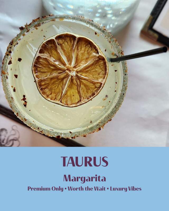 New Orleans Cocktail Astrology: Taurus - Margarita