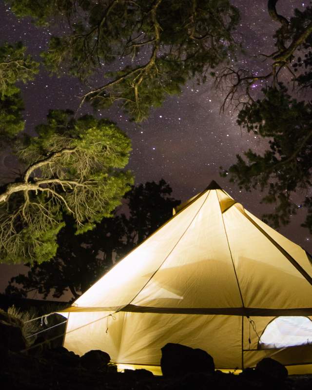 Get your glamp on.