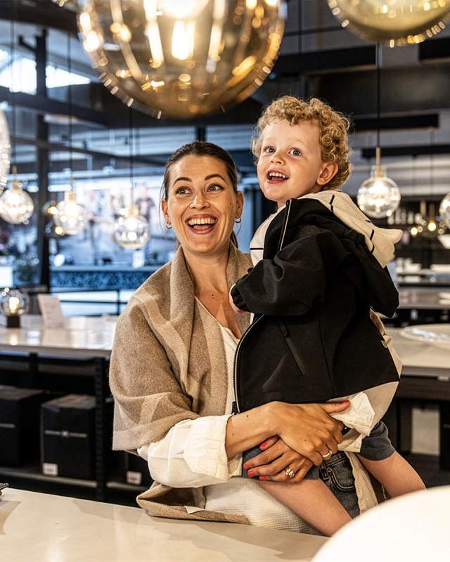 Belysningsbutikken på Hadeland Glassverk