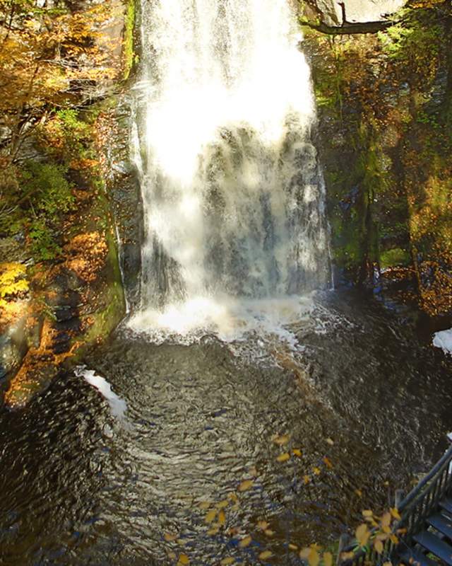 Poconos Waterfall