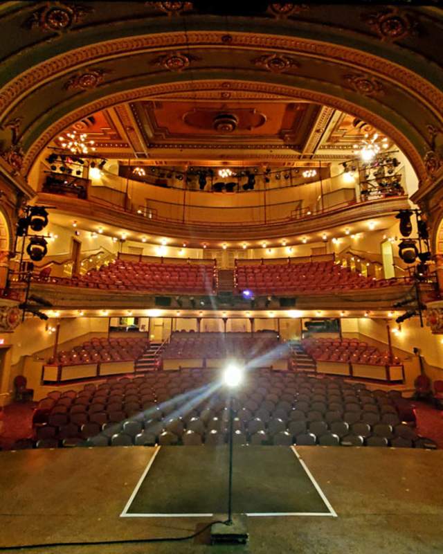 fulton theater auditorium view from stage