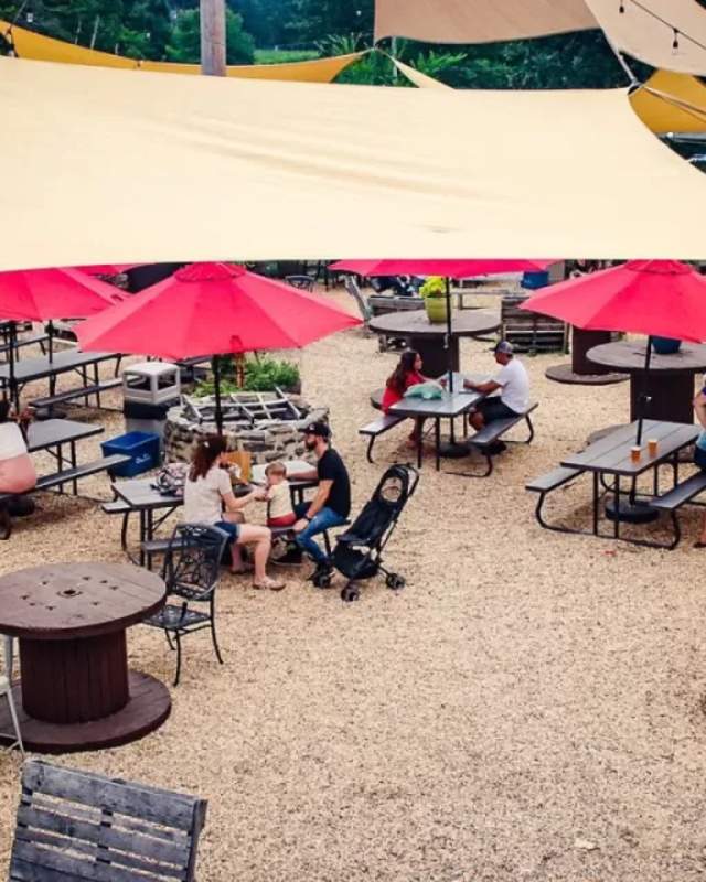 ship bottom beer garden