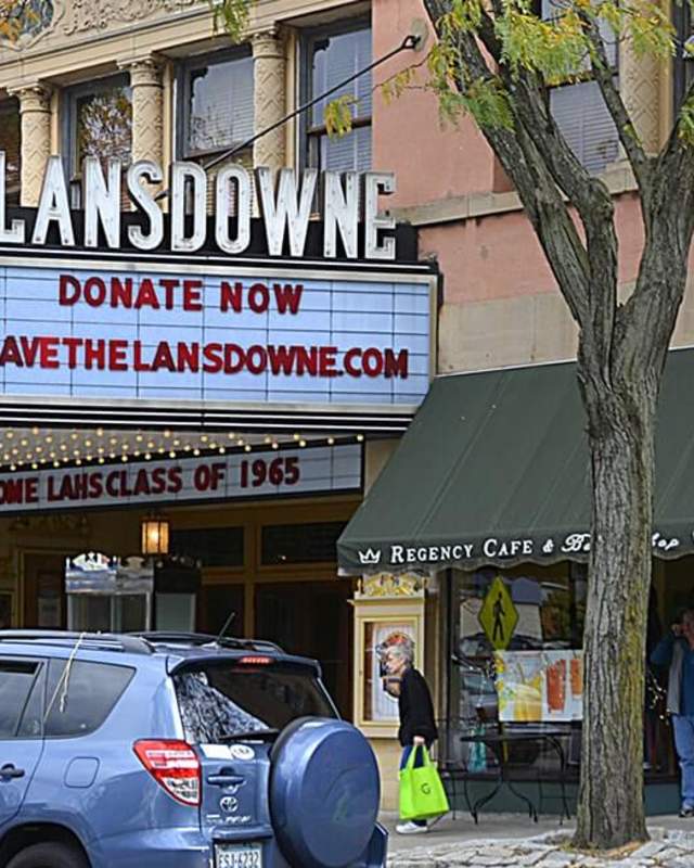 Philly Lansdowne town