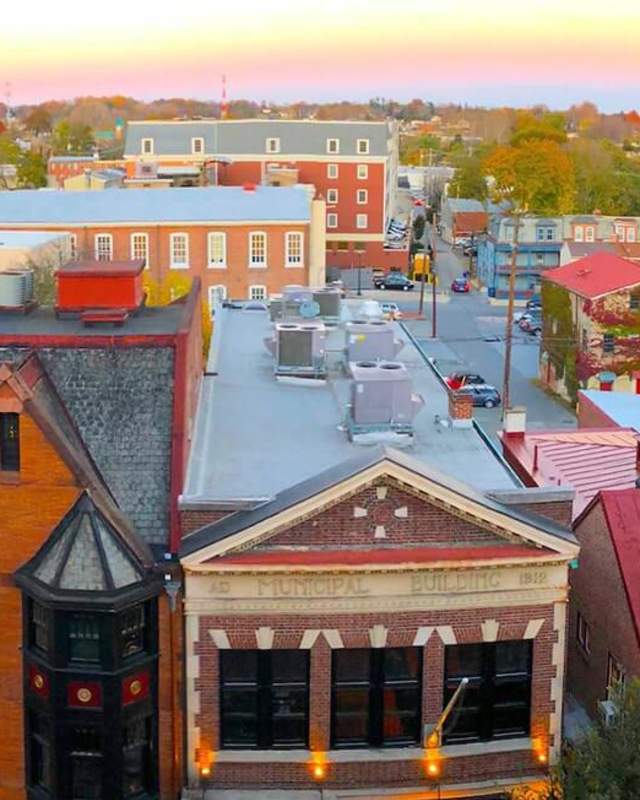 West Chester Downtown at Fall